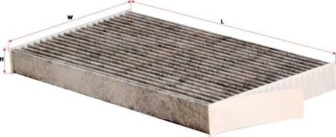 Салонный фильтр Sakura для Nissan Juke I 2010-2019. Артикул CAC-18270