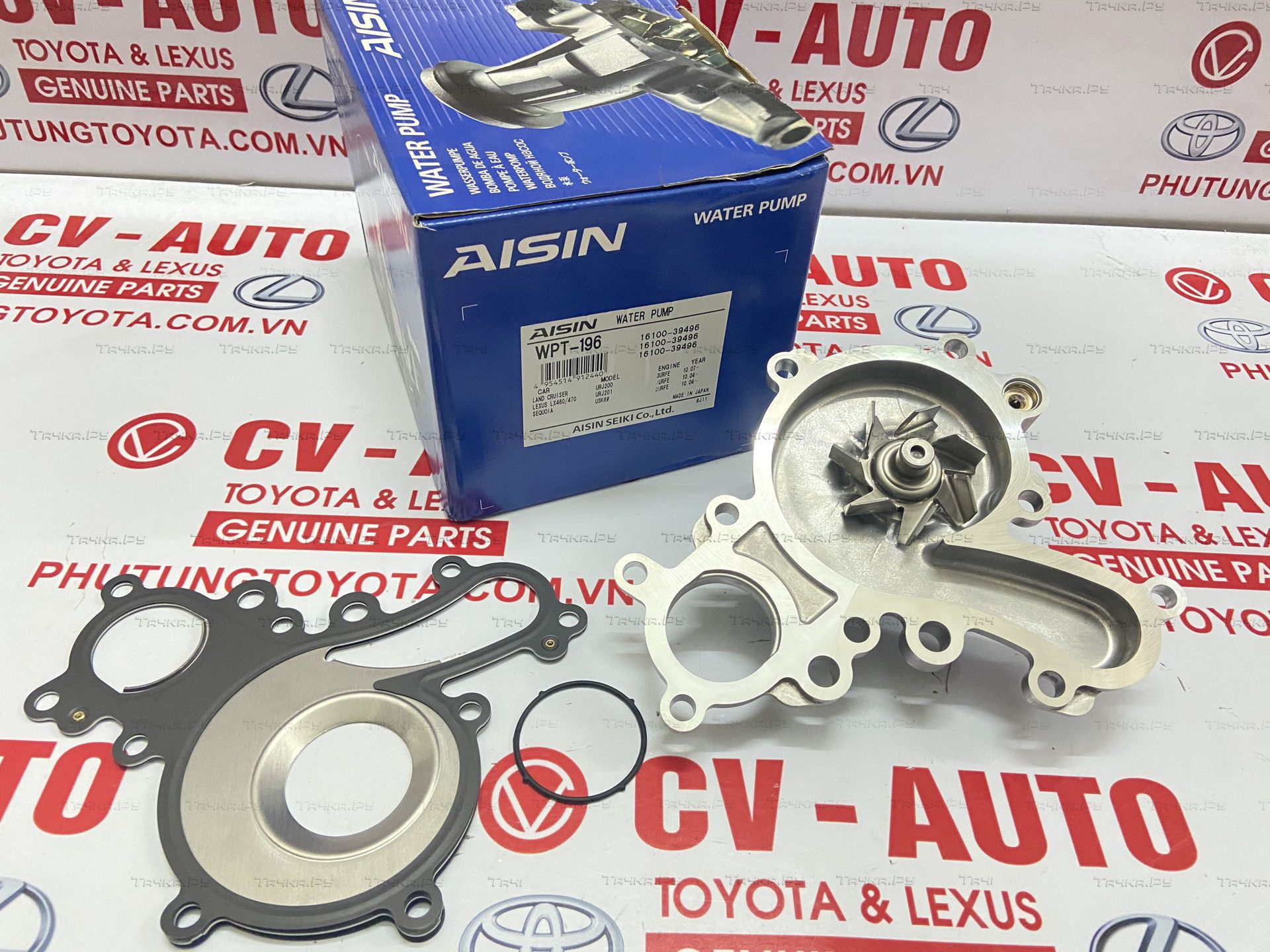 Помпа (водяной насос) Aisin для Lexus LX 570 2007-2026. Артикул WPT-196