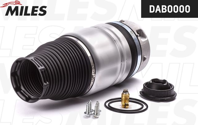 Пневмоподушка (пневморессора) Miles передняя правая для Volkswagen Touareg I 2002-2010. Артикул DAB0000