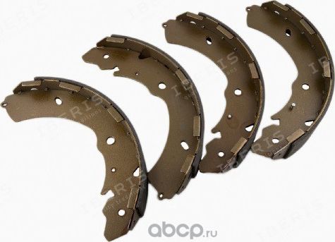 КОЛОДКИ ТОРМ.БАРАБАННЫЕ, К-Т MITSUBISHI L 200 IV (K_4T), PAJERO SPORT (K9_W) (Iberis). Артикул IB154026