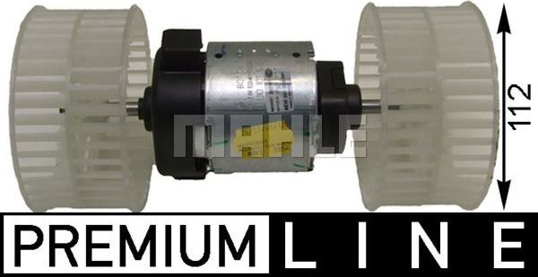 Вентилятор, мотор печки (отопителя) салона Mahle Premium. Артикул AB 87 000P