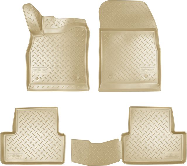 Коврики 3D Норпласт для салона Opel Astra J 2009-2012 БЕЖЕВЫЕ. Артикул NPL-Po-63-10-B