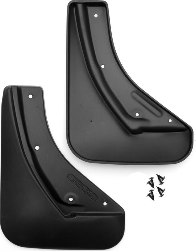 Брызговики REIN задняя пара (optimum, в пакете) для Skoda Karoq без расширителей арок, внедорожник 2020-2026. Артикул NLFD.A0N032.E13