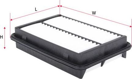 Воздушный фильтр Sakura. Артикул A-1421