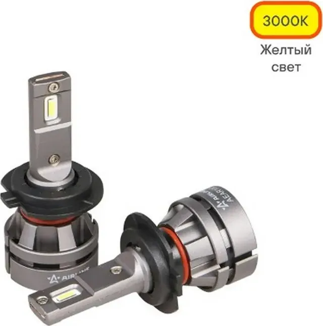 Ламп светодиод. 7, 1224В, 28Вт, 3000КЖел, 5000Лм, для рефлект.линз. 2 шт. 108 (Airline). Артикул AEAR108