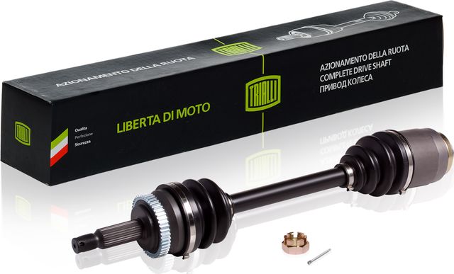 Полуось (привод в сборе, приводной вал) Trialli передняя правая для Hyundai Tucson I 2004-2010. Артикул AR 0874