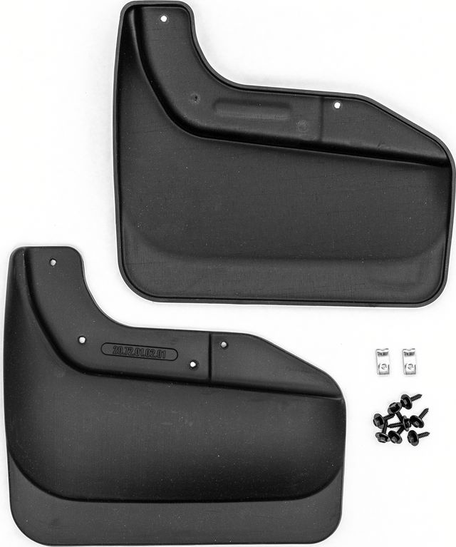 Брызговики Frosch (в коробке) задняя пара с расширителями арок для Toyota Tundra 2014-2017 в пакете. Артикул NLF.02072.1.E15