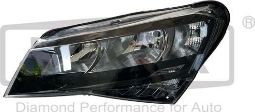 Фонарь задний DPA левый для Skoda Superb III 2015-2026. Артикул 99411834202