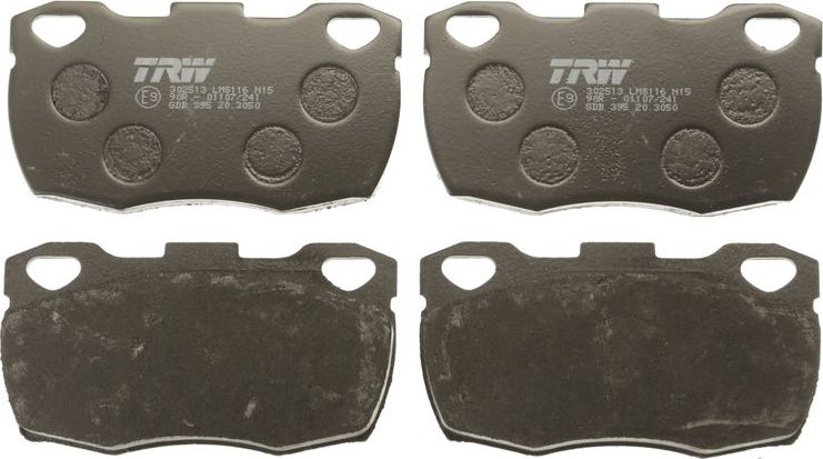 Тормозные колодки TRW COTEC. Артикул GDB395