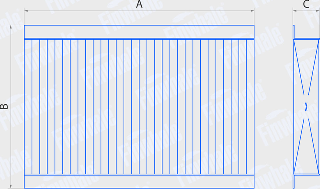Салонный фильтр Finwhale для Land Rover Discovery III 2004-2009. Артикул AS949