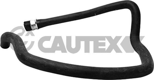 Патрубок радиатора (системы охлаждения) Cautex для Citroen C4 II 2009-2016. Артикул 764633
