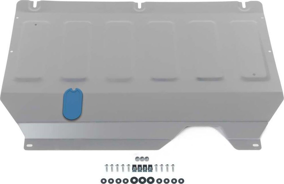 Защита алюминиевая Rival для картера и КПП Kaiyi E5 2021-2026. Артикул 333.0933.1