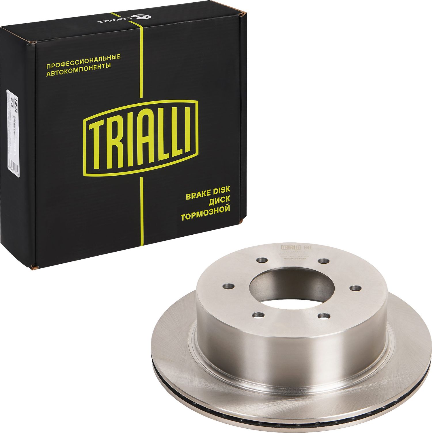 Тормозной диск Trialli. Артикул DF 073412