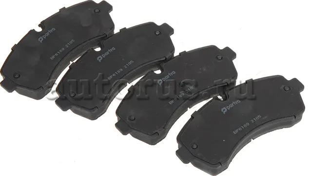 Колодки тормозные дисковые | перед прав/лев | (Partra). Артикул BP6189