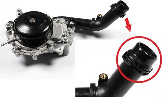 Помпа (водяной насос) Hepu. Артикул P1613A-TH-4