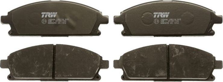 Тормозные колодки TRW COTEC. Артикул GDB3293