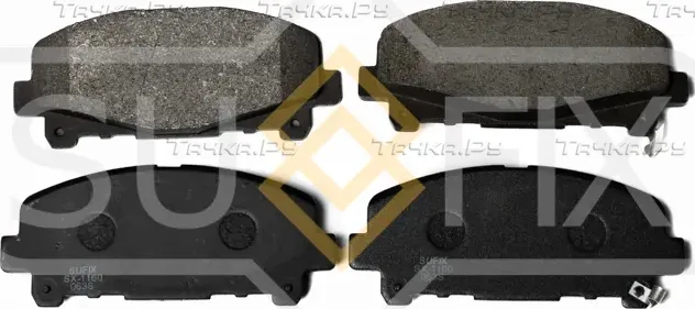 Колодки тормозные передние (Sufix). Артикул SX1160