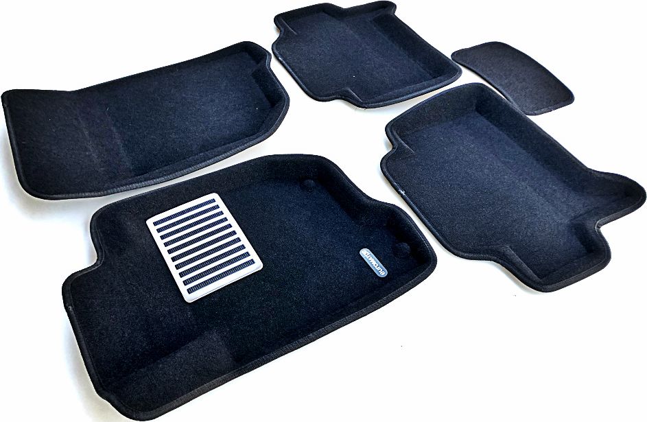 Коврики текстильные Euromat 3D Lux для салона Mitsubishi Pajero Sport II 2008-2016. Артикул EM3D-003612