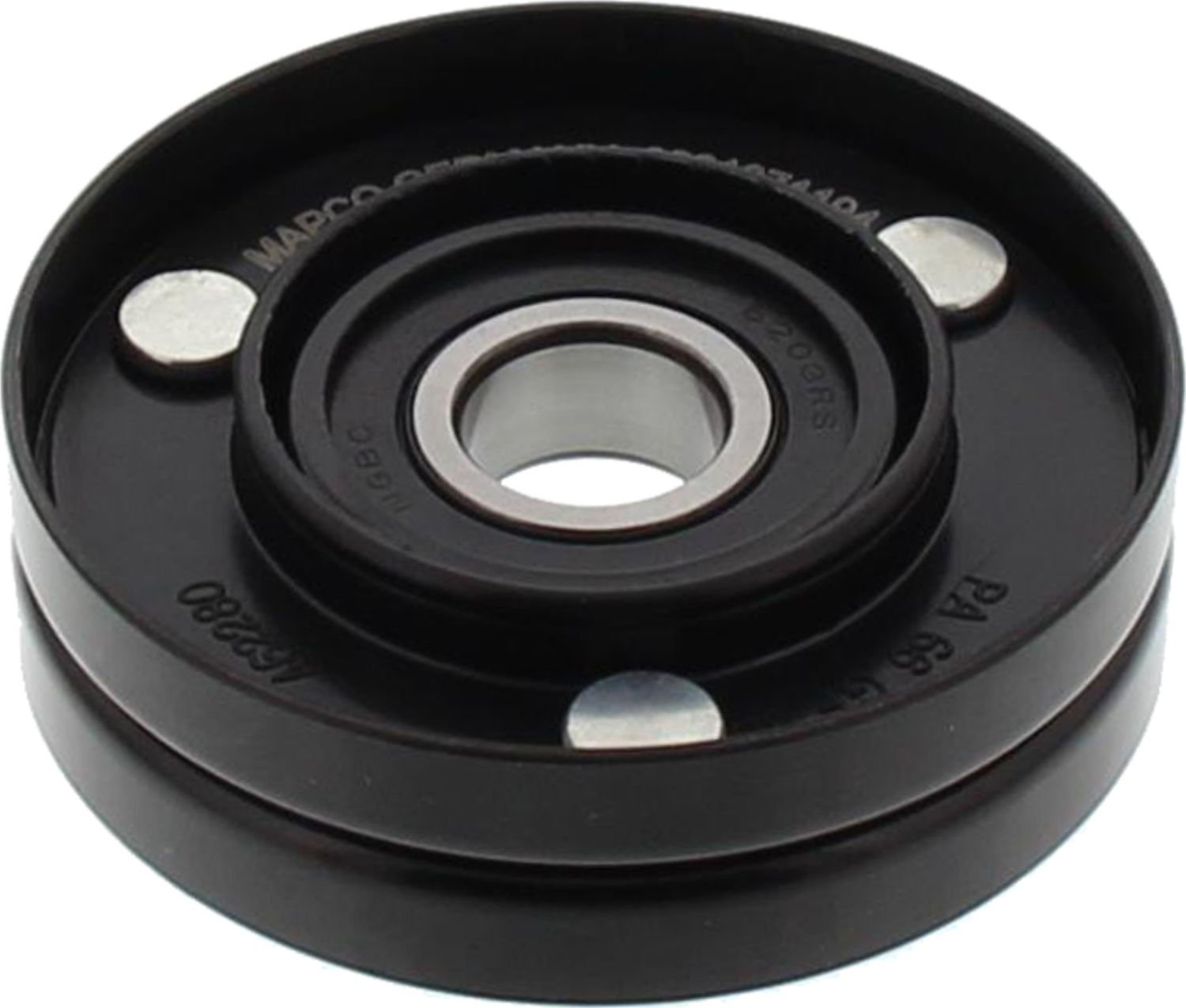 Направляющий (ведущий) ролик приводного поликлинового ремня MAPCO. Артикул 23869/1