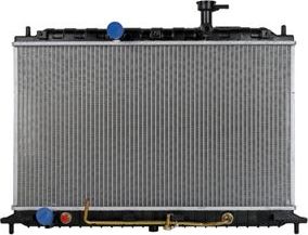 Радиатор охлаждения двигателя Zentparts. Артикул Z20455