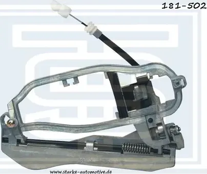 Механизм наружней передней ручки двери правый (Starke). Артикул 181502