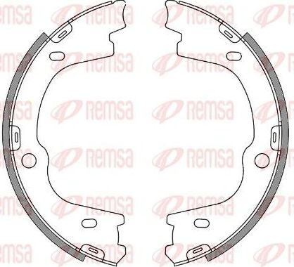 Колодки торм.бараб.ручн.торм.[212x40] Remsa. Артикул 4673.00