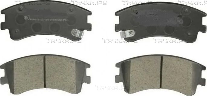 Тормозные колодки Sangsin Hi-Q передние для Mazda 6 I (GG) 2002-2008. Артикул SP1518
