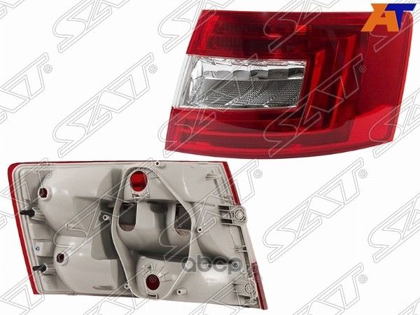 Фонарь задний SKODA OCTAVIA 13-16 RH SAT ST6651928R. Артикул ST6651928R