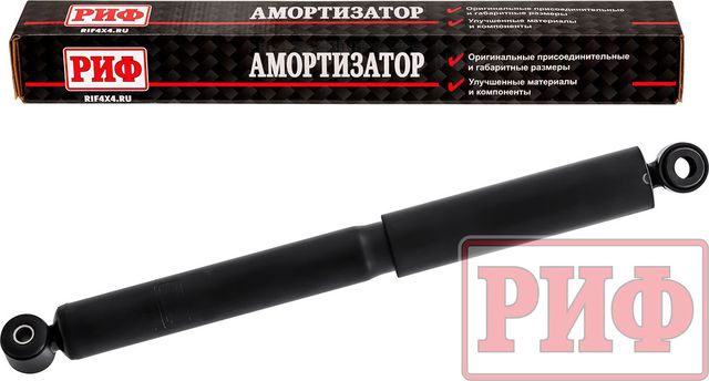 Амортизатор РИФ задний штатный на ВАЗ Нива, 4x4 21213 1977-2026. Артикул SAG342SL
