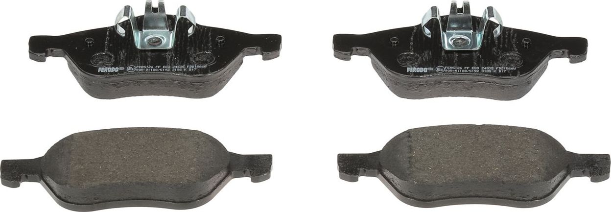 Тормозные колодки Ferodo Premier. Артикул FDB1866W
