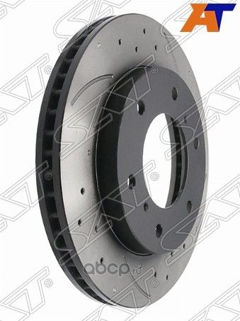 Комплект дисков тормозных передний перфорированные (SAT). Артикул STMR407116PF