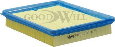 Воздушный фильтр GoodWill для Hyundai Sonata IV (EF) 1998-2001. Артикул AG 611