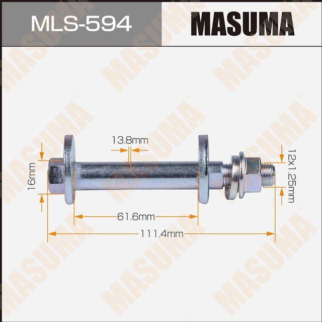 Болт развальный Masuma. Артикул MLS-594