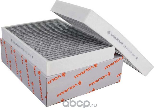 ФИЛЬТР САЛОННЫЙ BMW X5 18-/ X7 18-/ 5 17-/ 6 17-/ 7 15-, угольный 2шт (VOLRAM) V Volram. Артикул VR17117