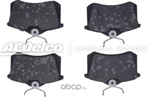 Тормозные колодки ACDelco задние для Citroen C3 II 2009-2016. Артикул 19374455