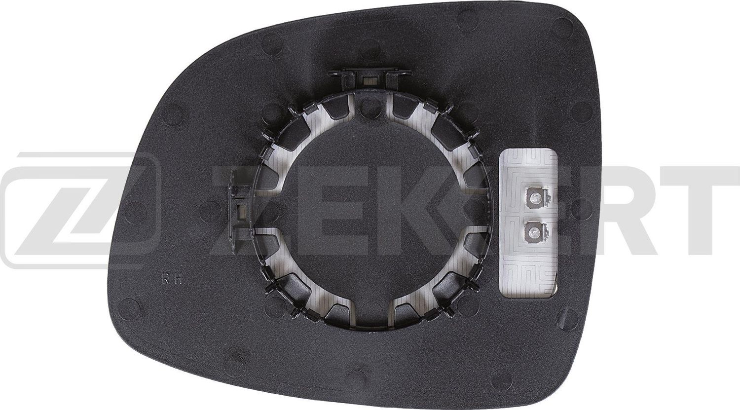 Зеркальное стекло бокового зеркала Zekkert. Артикул SP-1193