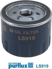 Масляный фильтр Purflux для Fiat Multipla I 2001-2010. Артикул LS919
