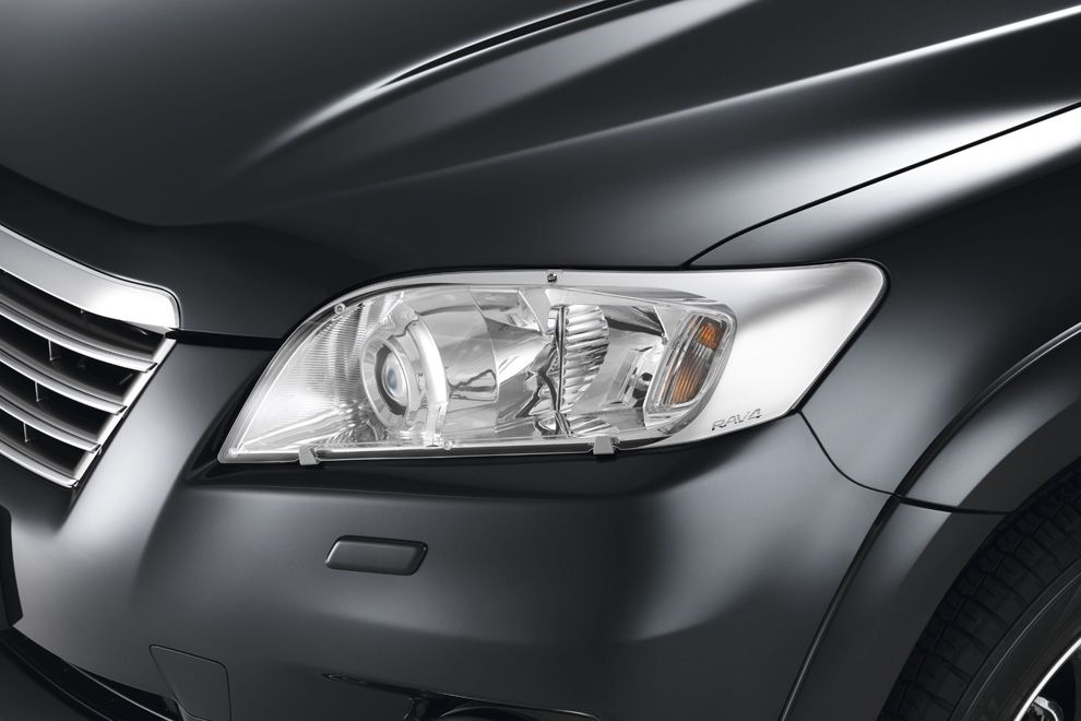 Защита фар Toyota (оригинал) для Toyota RAV4 III SWB 2009-2012 Прозрачная. Артикул PZ451-X9993-ZA