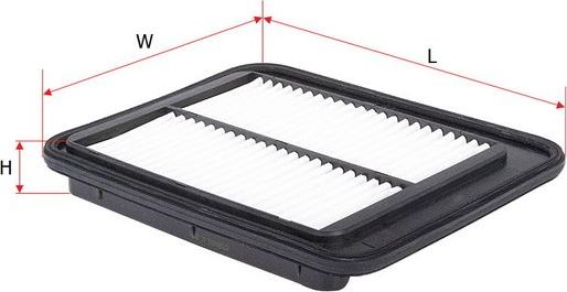 Воздушный фильтр Sakura. Артикул A-28510