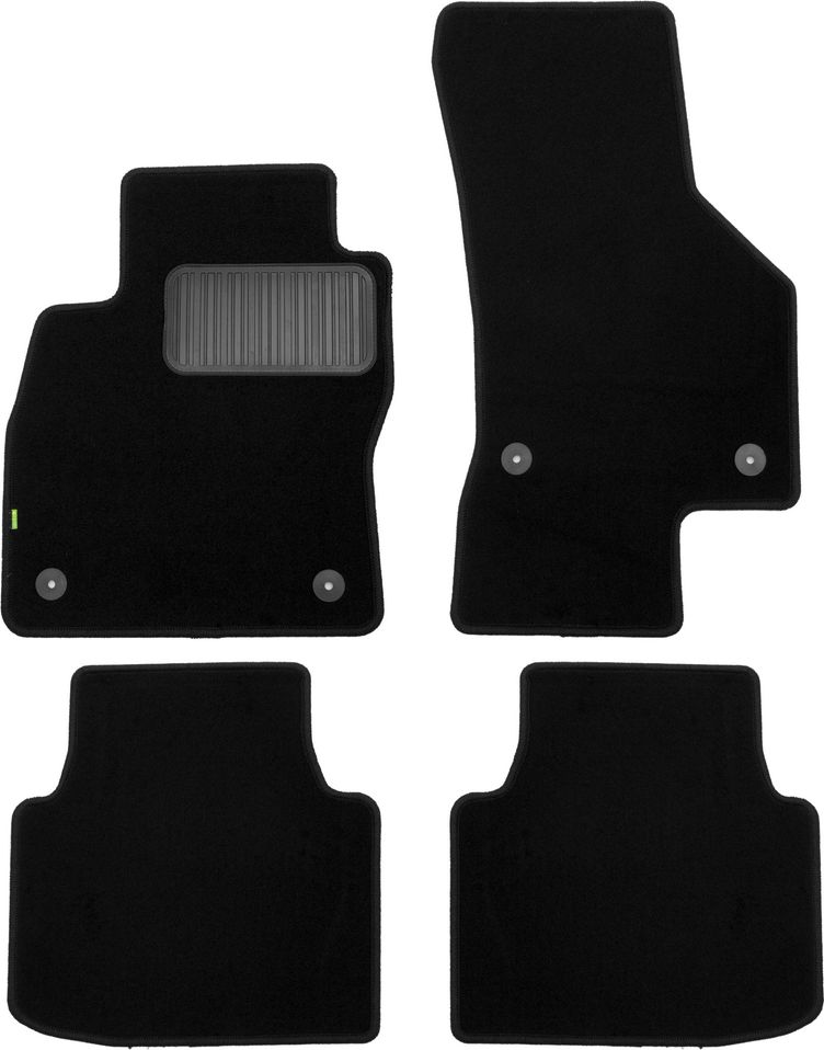 Коврики Klever Standard для салона Skoda Superb III седан 2015-2026. Артикул KLEVER02451801210kh