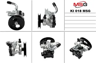 Насос ГУР новый Hyundai Accent III 2005-, KIA Rio II 2005-2011 KI018 (MSG). Артикул KI018