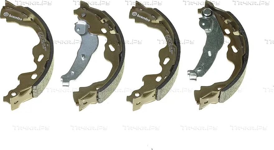 Тормозные колодки Brembo ESSENTIAL LINE задние для Citroen C1 II 2014-2026. Артикул S 83 509