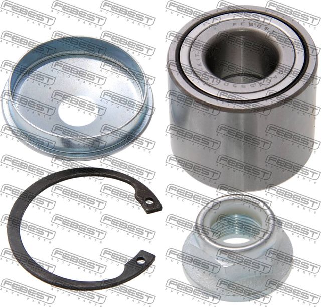 Ступичный подшипник (комплект) Febest. Артикул DAC25550045-KIT