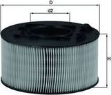 Воздушный фильтр Mahle для BMW 3 IV (E46) 2001-2007. Артикул LX 759