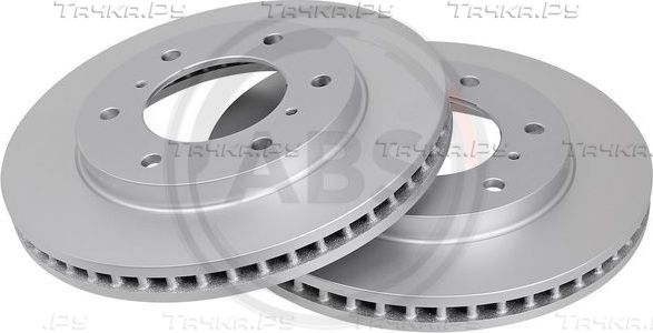 Тормозной диск ABS COATED передний для Mitsubishi Pajero Sport II 2008-2016. Артикул 17958