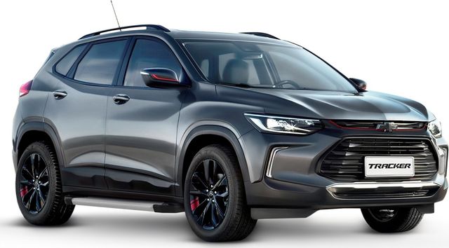 Пороги алюминиевые Rival Silver для Chevrolet Tracker IV поколение 2021-2026. Артикул F173AL.1002.1