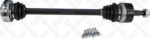 Полуось (привод в сборе, приводной вал) Stellox задняя для Mercedes-Benz E-Класс I (W124) 1993-1996. Артикул 158 2050-SX