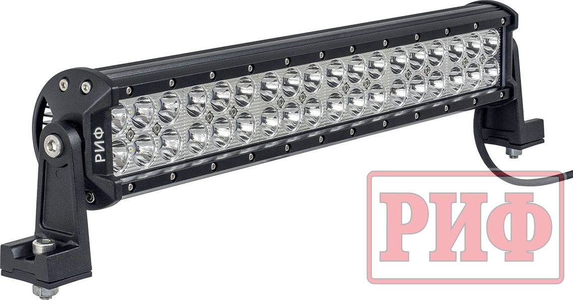 Фара дальнего света РИФ 438 мм 108W LED. Артикул SM-935P