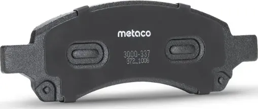 Колодки тормозные передние к-кт (Metaco). Артикул 3000337