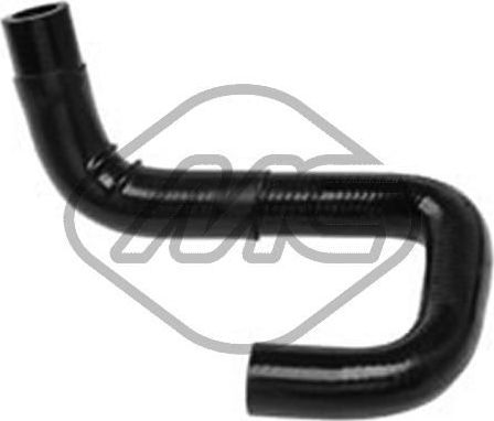 Патрубок радиатора (системы охлаждения) Metalcaucho. Артикул 94076